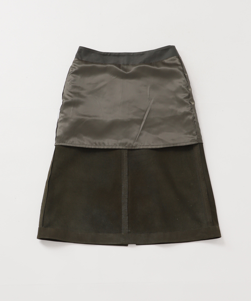 IENA LA BOUCLE（イエナラブークル）の「IENA LA BOUCLE GOATLEATHER スカート（スカート・レディース・ナチュラル/カーキ・36/38）」の19枚目の写真