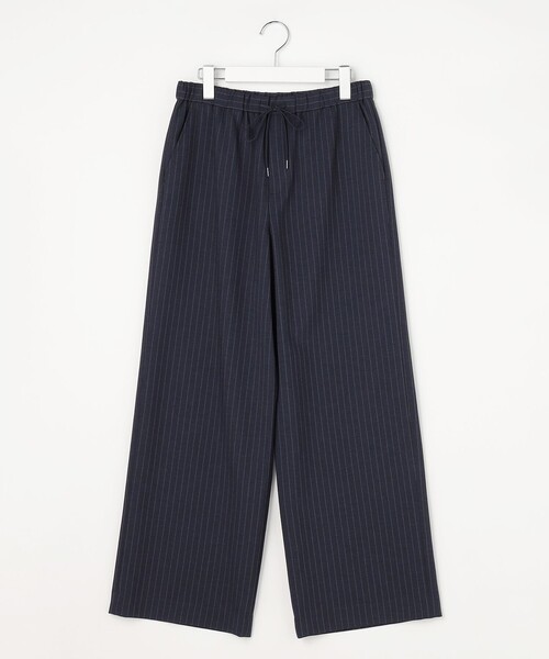 J.PRESS（ジェイプレス）の「ペンシル SLUB STRIPE ワイド イージー パンツ（その他パンツ・レディース・アイボリー系1・T15/T13/T17）」の13枚目の写真