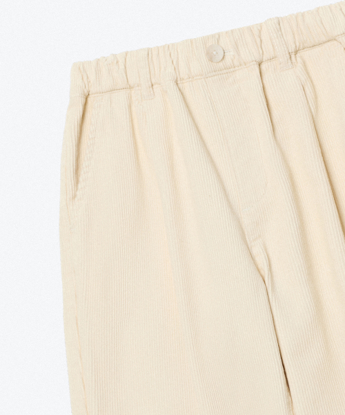 MUSINSA STANDARD KIDS（ムシンサスタンダードキッズ）の「レギュラーフィットバンディングコーデュロイパンツ[クリーム]（その他パンツ・レディース・その他・100/110/160/150/140/130/120）」の5枚目の写真