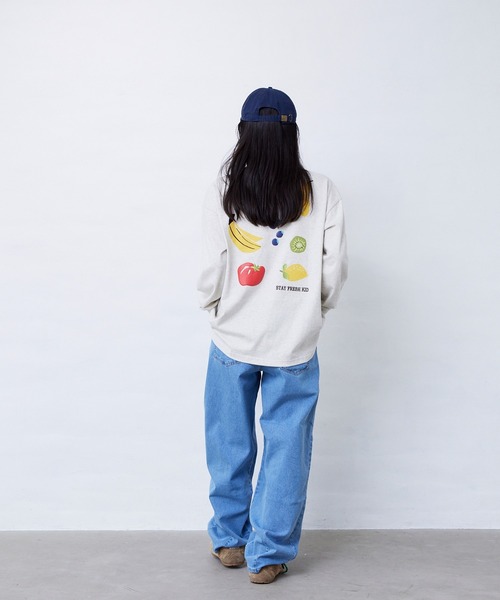 Fluffy BROTHERS（フラッフィーブラザーズ）の「タックパンツ（大人サイズ）（デニムパンツ・レディース・ブルー/ブラウン・XL/L/M）」の22枚目の写真