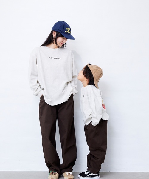 Fluffy BROTHERS（フラッフィーブラザーズ）の「タックパンツ（大人サイズ）（デニムパンツ・レディース・ブルー/ブラウン・XL/L/M）」の16枚目の写真