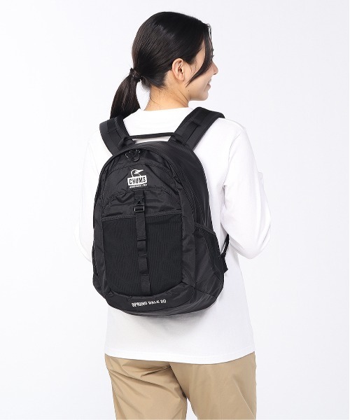 CHUMS（チャムス）の「【CHUMS/チャムス】 Spring Dale 20（バックパック/リュック・レディース・ブラック系その他/ブラック×ホワイト・FREE）」の2枚目の写真