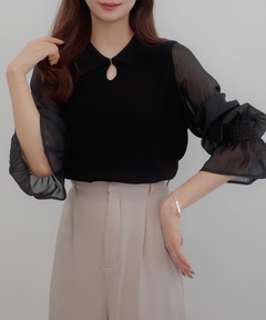 kotohayokozawa/コトハヨコザワ】GHOST TODO TOP SHORT SLEEVE +INNER