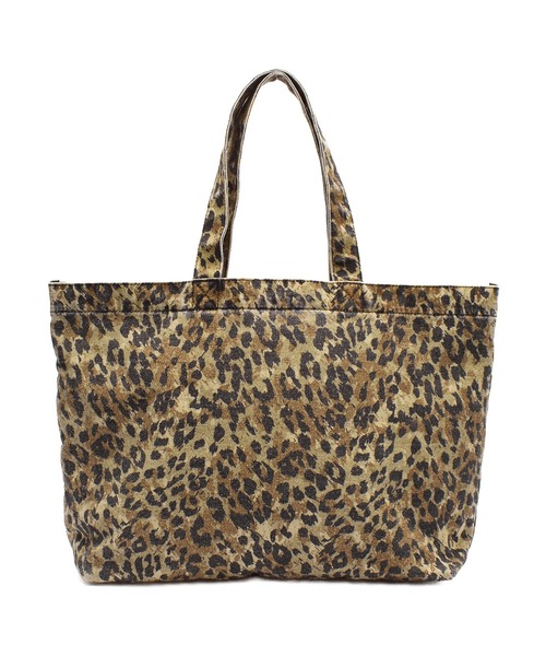 X-girl（エックスガール）の「GIRL POWER BIG TOTE BAG（トートバッグ・レディース・ブラック/ベージュ・ONE SIZE）」の6枚目の写真