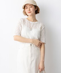 リンクルレースジャージー 5分袖 TEE