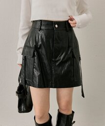 mline | [mline]エナメル ミニスカート(スカート)