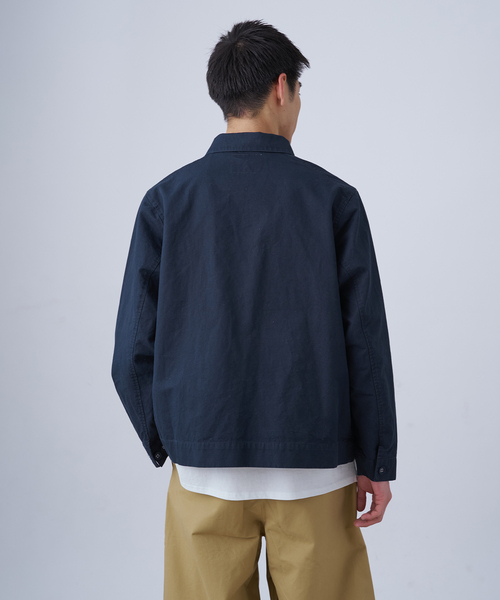 B.C STOCK（ベーセーストック）の「SCI-SCI グログランカバーオール（その他アウター・メンズ・アイボリー/ネイビー・LARGE/MEDIUM）」の21枚目の写真