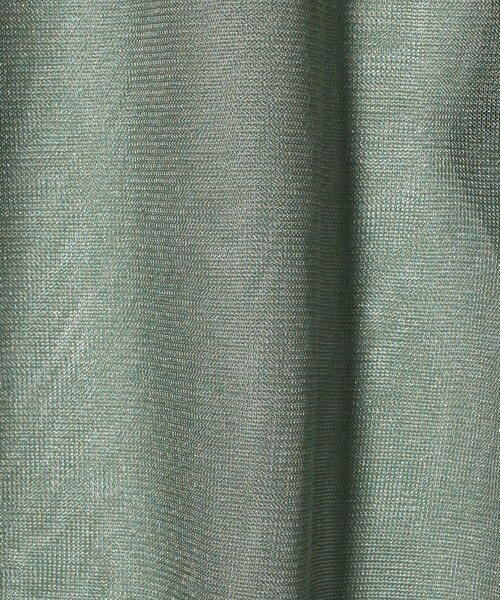 6（ロク）の「＜6(ROKU)＞ポリエステル シアー カーディガン（カーディガン/ボレロ・レディース・イエロー/ブラック/ライム・FREE）」の12枚目の写真