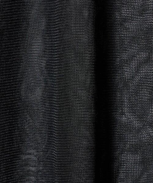 6（ロク）の「＜6(ROKU)＞ポリエステル シアー カーディガン（カーディガン/ボレロ・レディース・イエロー/ブラック/ライム・FREE）」の15枚目の写真