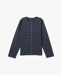 agnes b.（アニエスベー）の「メンズ オーガニックコットン 長袖 カーディガンプレッション（カーディガン/ボレロ）」