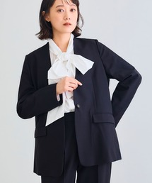 CROSS FUNCTION（クロスファンクション）の「ノーカラージャケット（ノーカラージャケット）」