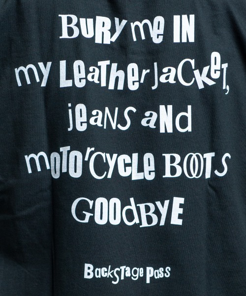 BACKSTAGE PASS(バックステージパス)の「黒野京×BACKSTAGE PASS コラボ】TOO TOO ピグメント加工 オーバーサイズ Tシャツ(Tシャツ/カットソー・メンズ・ブラック/ダークグレー/ライトグレー・FREE)」の9枚目の写真