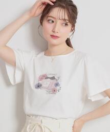 【接触冷感・UVカット】パフュームプリントTシャツ