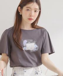 couture brooch | 【接触冷感・UVカット】パフュームプリントTシャツ(Tシャツ/カットソー)