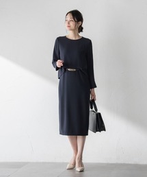 LAUTREAMONT | アチェローザバックサテンジョーゼットワンピース(ワンピース)