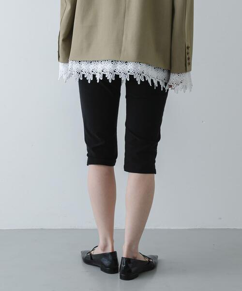 SENSE OF PLACE by URBAN RESEARCH（センスオブプレイスバイアーバンリサーチ）の「ストレッチカプリパンツ（その他パンツ・レディース・ブラック/ブラウン・SMALL/MEDIUM）」の9枚目の写真