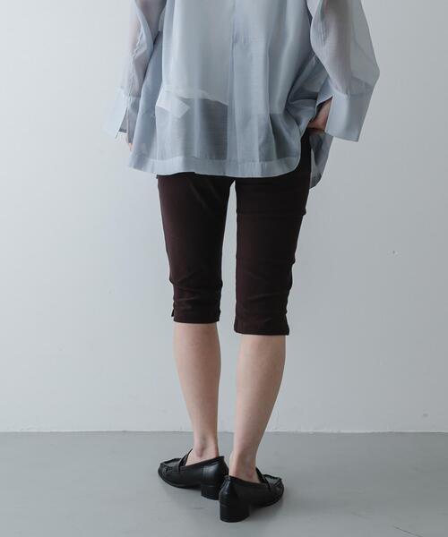 SENSE OF PLACE by URBAN RESEARCH（センスオブプレイスバイアーバンリサーチ）の「ストレッチカプリパンツ（その他パンツ・レディース・ブラック/ブラウン・SMALL/MEDIUM）」の18枚目の写真