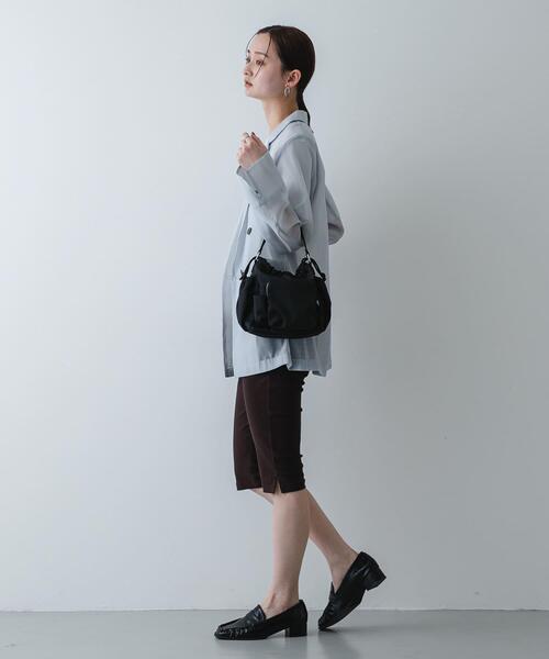 SENSE OF PLACE by URBAN RESEARCH（センスオブプレイスバイアーバンリサーチ）の「ストレッチカプリパンツ（その他パンツ・レディース・ブラック/ブラウン・SMALL/MEDIUM）」の21枚目の写真