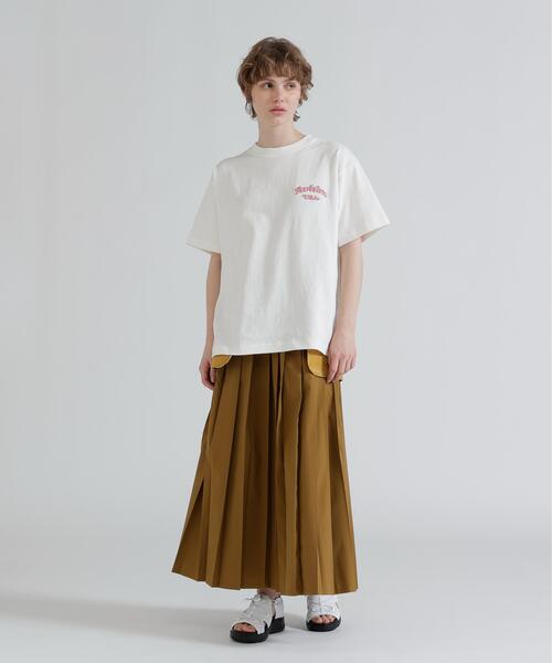 AVIREX(アヴィレックス)の「《直営店限定》S/S SAGARA CIRCLE LOGO T-SHIRT(Tシャツ/カットソー・レディース・ブラック/ネイビー/ホワイト・F)」の5枚目の写真