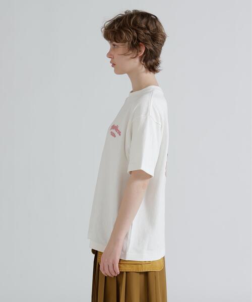 AVIREX(アヴィレックス)の「《直営店限定》S/S SAGARA CIRCLE LOGO T-SHIRT(Tシャツ/カットソー・レディース・ブラック/ネイビー/ホワイト・F)」の9枚目の写真