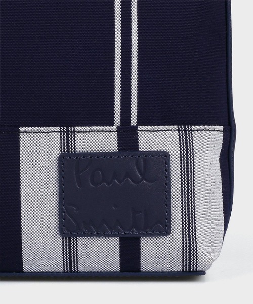 Paul Smith(ポールスミス)の「ウーブンストライプ ミニショルダーバッグ【363004 N250S】(ショルダーバッグ・メンズ・ブラック/ネイビー/グリーン・FREE)」の15枚目の写真
