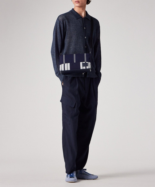 Paul Smith(ポールスミス)の「ウーブンストライプ ミニショルダーバッグ【363004 N250S】(ショルダーバッグ・メンズ・ブラック/ネイビー/グリーン・FREE)」の17枚目の写真