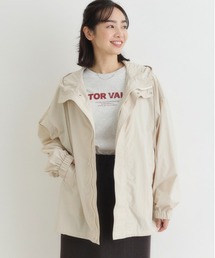 Right-on（ライトオン）の「【HONEYSUCKLE ROSE】2WAY マウンテンパーカー ビッグシルエット (バルーンシルエット / ポンチョ風 / 軽量ナイロン)（マウンテンパーカー）」