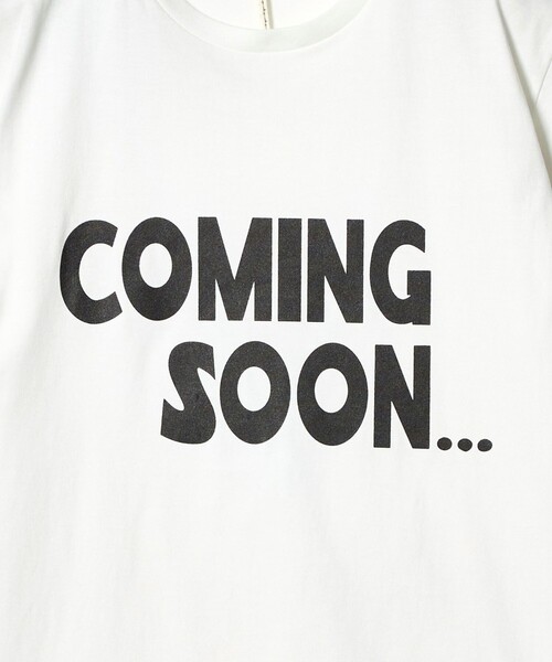 m's braque(エムズブラック)の「【別注】<m’s braque>COMING SOON Tシャツ(Tシャツ/カットソー・レディース・ホワイト/ブラック・M)」の16枚目の写真