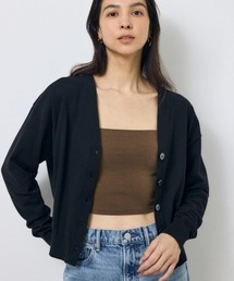 【身長/骨格別着用画像あり】Vネックベーシックニットカーディガン　春服　秋服　羽織　ニットトップス