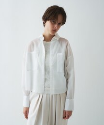 cloenc | 【手洗い可】シアーストライプシャツ(シャツ/ブラウス)