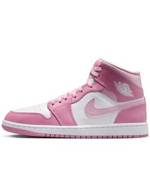 JORDAN BRAND（ジョーダンブランド）の「エア ジョーダン 1 MID ウィメンズシューズ / Air Jordan 1 Mid Women's Shoes BQ6472-605 Elemental Pink（スニーカー）」