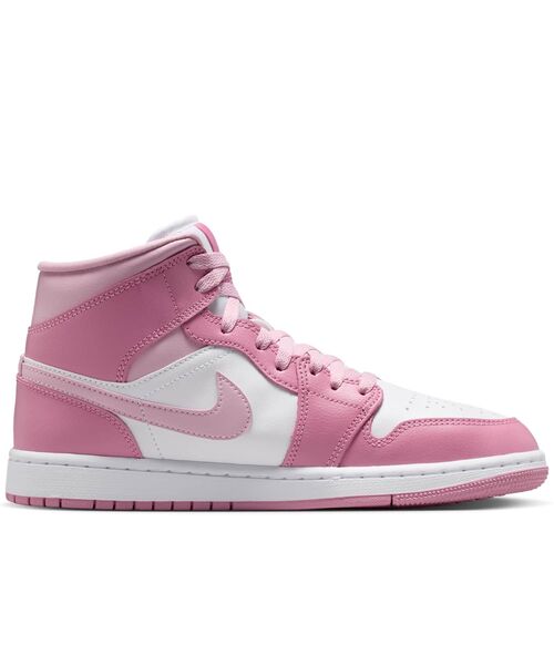 JORDAN BRAND(ジョーダンブランド)の「エア ジョーダン 1 MID ウィメンズシューズ / Air Jordan 1 Mid Women's Shoes BQ6472-605 Elemental Pink(スニーカー・レディース・ピンク・22/26/25.5/25/24.5/24/23.5/23/22.5)」の3枚目の写真