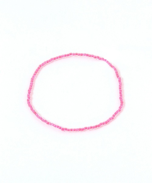 studio CLIP（スタディオクリップ）の「26ビーズゴムブレス（ブレスレット・レディース・ホワイト/ピンク/その他1/その他2/グリーン/ブルー・FREE）」の5枚目の写真
