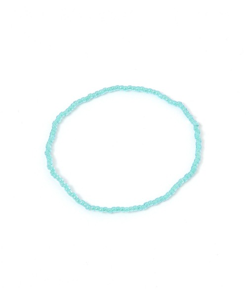 studio CLIP（スタディオクリップ）の「26ビーズゴムブレス（ブレスレット・レディース・ホワイト/ピンク/その他1/その他2/グリーン/ブルー・FREE）」の4枚目の写真