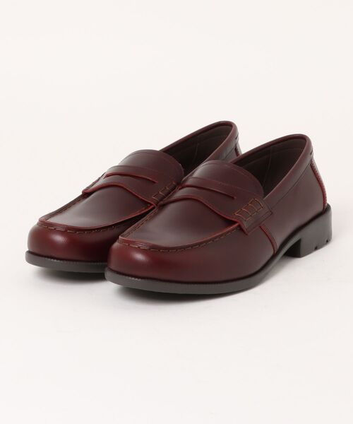 Hawkins(ホーキンス)の「HAWKINS ホーキンス OLIVER LOAFER オリバーローファー HL61002 BURGUNDY(その他シューズ・メンズ・レッド・8/7h/7/6h/10/9h/9/8h)」の1枚目の写真