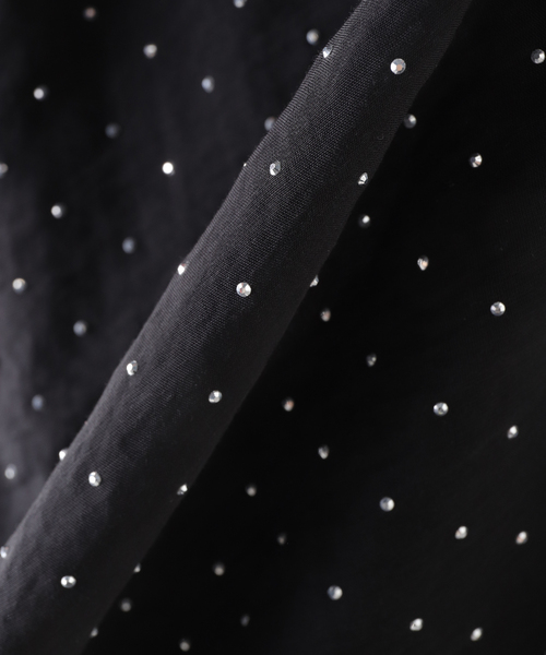 Couture d'adam(クチュールドアダム)の「COUTURE D’ADAM (クチュール ド アダム) Italian Glitter Shirt(シャツ/ブラウス・メンズ・ホワイト/ブラック・40/42)」の4枚目の写真