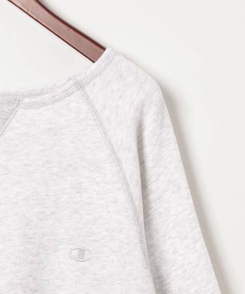 Champion(チャンピオン)の「【Champion(チャンピオン)】裏毛半袖プルオーバー(スウェット・レディース・ブラック/ライトグレー/ブラウン・LARGE/MEDIUM)」の9枚目の写真