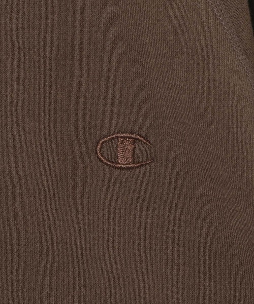 Champion(チャンピオン)の「【Champion(チャンピオン)】裏毛半袖プルオーバー(スウェット・レディース・ブラック/ライトグレー/ブラウン・LARGE/MEDIUM)」の18枚目の写真