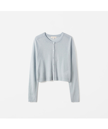 FOR YOUR EYES ONLY（フォー ユア アイズ オンリー）の「Moire Soft Cardigan (4 colors)（カーディガン/ボレロ）」