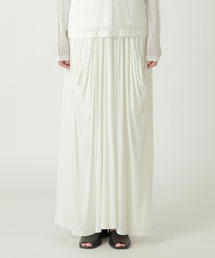 SHEER RIB KNIT / スカート
