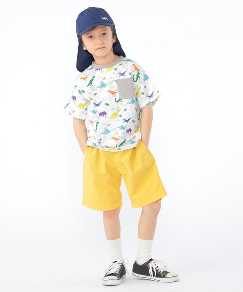 SHIPS(シップス)の「SHIPS KIDS:120~130cm /ダイナソー Tシャツ(Tシャツ/カットソー・キッズ・ベージュ/オフホワイト・100/110/130/120)」の9枚目の写真