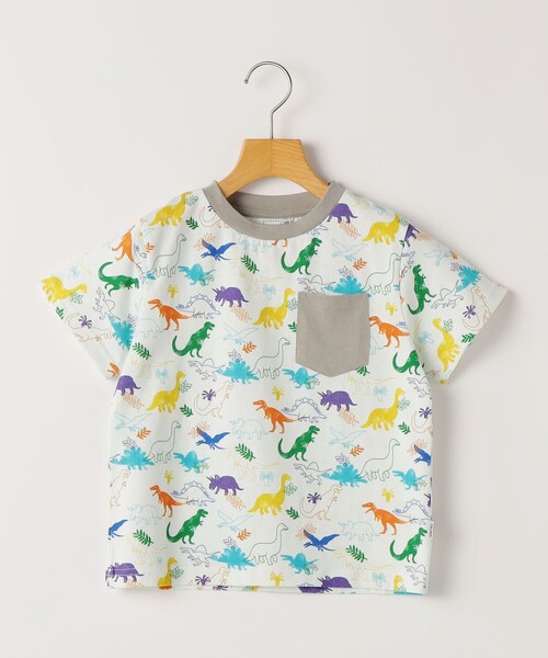 SHIPS(シップス)の「SHIPS KIDS:120~130cm /ダイナソー Tシャツ(Tシャツ/カットソー・キッズ・ベージュ/オフホワイト・100/110/130/120)」の19枚目の写真