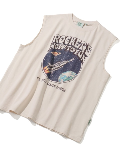 POWER TO THE PEOPLE(パワートゥーザピープル)の「【POWER TO THE PEOPLE/パワートゥーザピープル】ヴィンテージデザイン ノースリーブTシャツ(Tシャツ/カットソー・メンズ・ブラック系2/ブラック系その他/ホワイト系3/ブラック系その他2/ホワイト系1/ホワイト系2/ブラウン系1/ブラウン系2/ブラック系1・M/L/LL)」の18枚目の写真