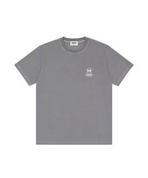 Kompakt Record Bar（コンパクトレコードバー）の「KRB Pigment Flocked Logo T-shirt - Grey（Tシャツ/カットソー）」