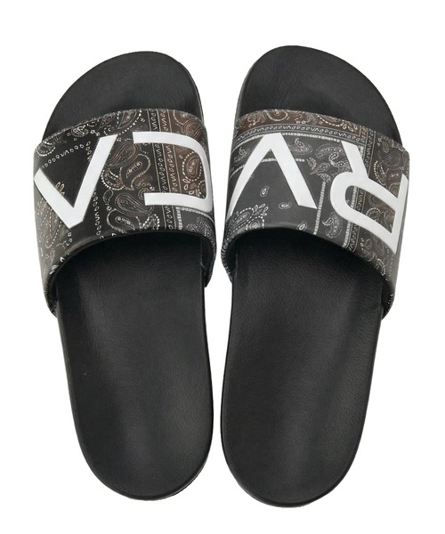 RVCA(ルーカ)の「RVCA SHOWER SLIDE(サンダル・メンズ・ブラック・M/L/XL)」の2枚目の写真