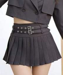 ストライププリーツスカート」に該当するレディースファッション通販