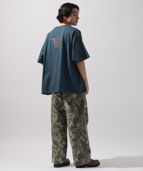 Champion(チャンピオン)の「【Champion(チャンピオン)】別注 NATOKii(ネイトゥーキー)バックプリントTシャツ(Tシャツ/カットソー・メンズ・ネイビー/ライトグレー/グリーン・MEDIUM/LARGE)」の13枚目の写真
