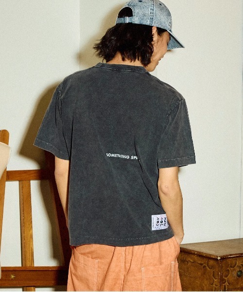 go slow caravan(ゴースローキャラバン)の「RAY綿 G/D SOMETHING SPECIAL TEE(Tシャツ/カットソー・メンズ・ブラック系その他2/ミント・LARGE/X-LARGE/MEDIUM)」の12枚目の写真