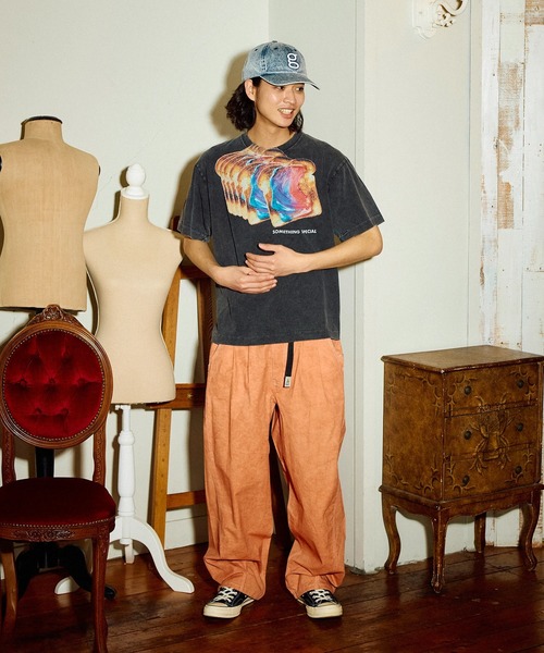 go slow caravan(ゴースローキャラバン)の「RAY綿 G/D SOMETHING SPECIAL TEE(Tシャツ/カットソー・メンズ・ブラック系その他2/ミント・LARGE/X-LARGE/MEDIUM)」の14枚目の写真