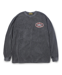 Washed Shine Oval Logo Tee (CHARCOAL)